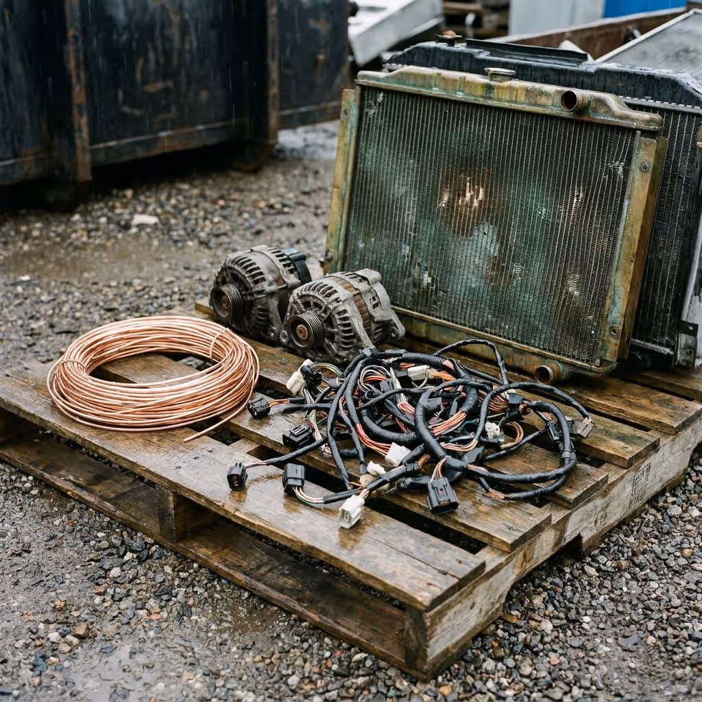 Copper Hit a Record: Wiring, Starters and Radiators to Pull