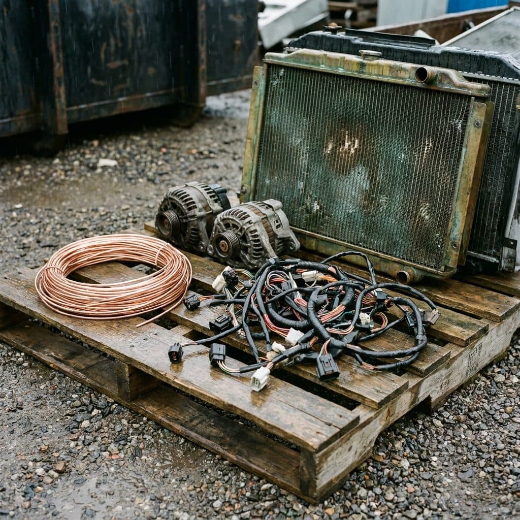 Copper Hit a Record: Wiring, Starters and Radiators to Pull