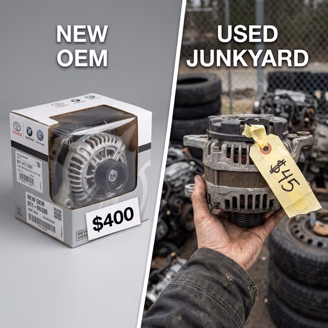 Used Auto Parts Buying Guide: What Is Safe to Buy Used and What Is Not