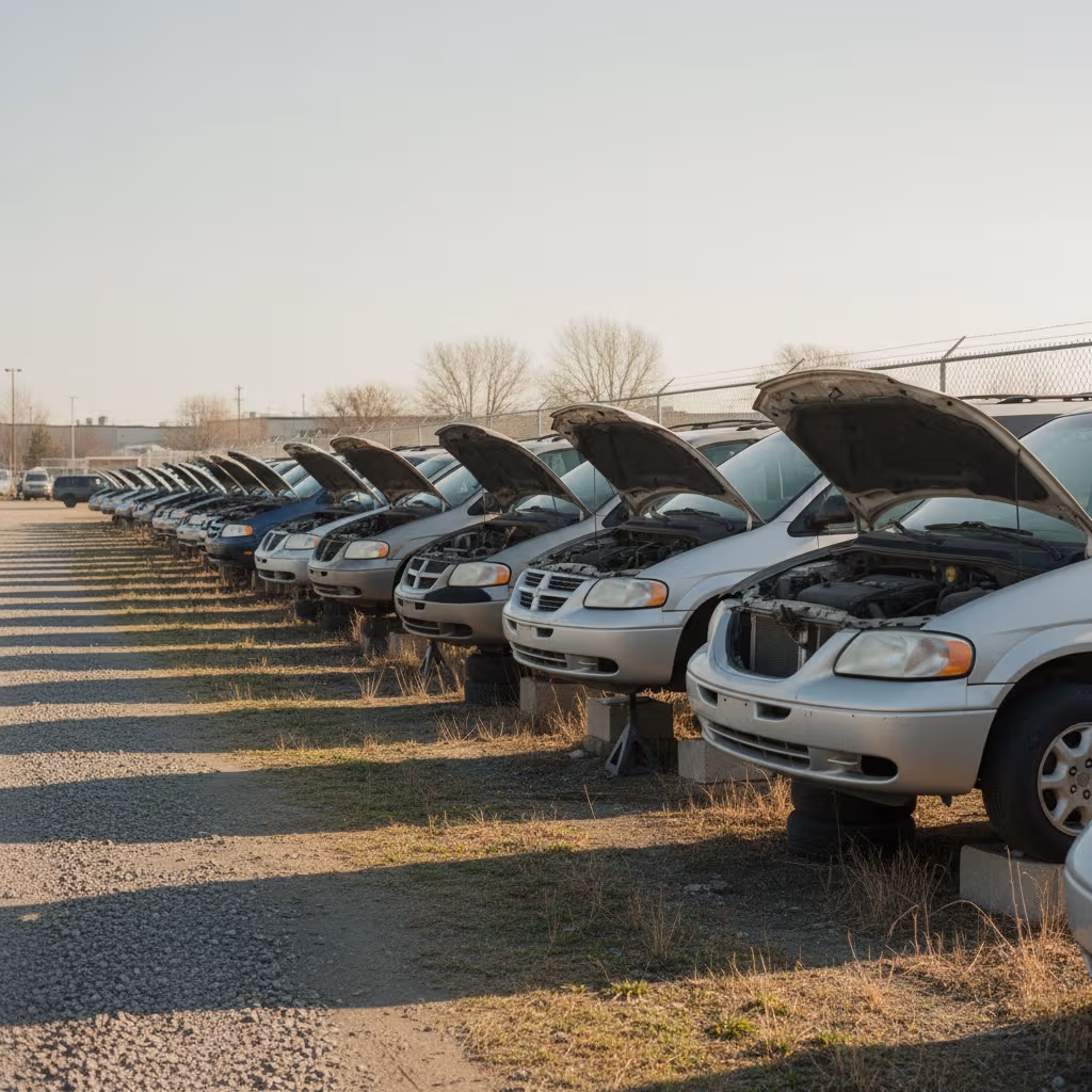 Dodge Grand Caravan Junkyard Parts Guide: Best Parts to Pull and What Fits