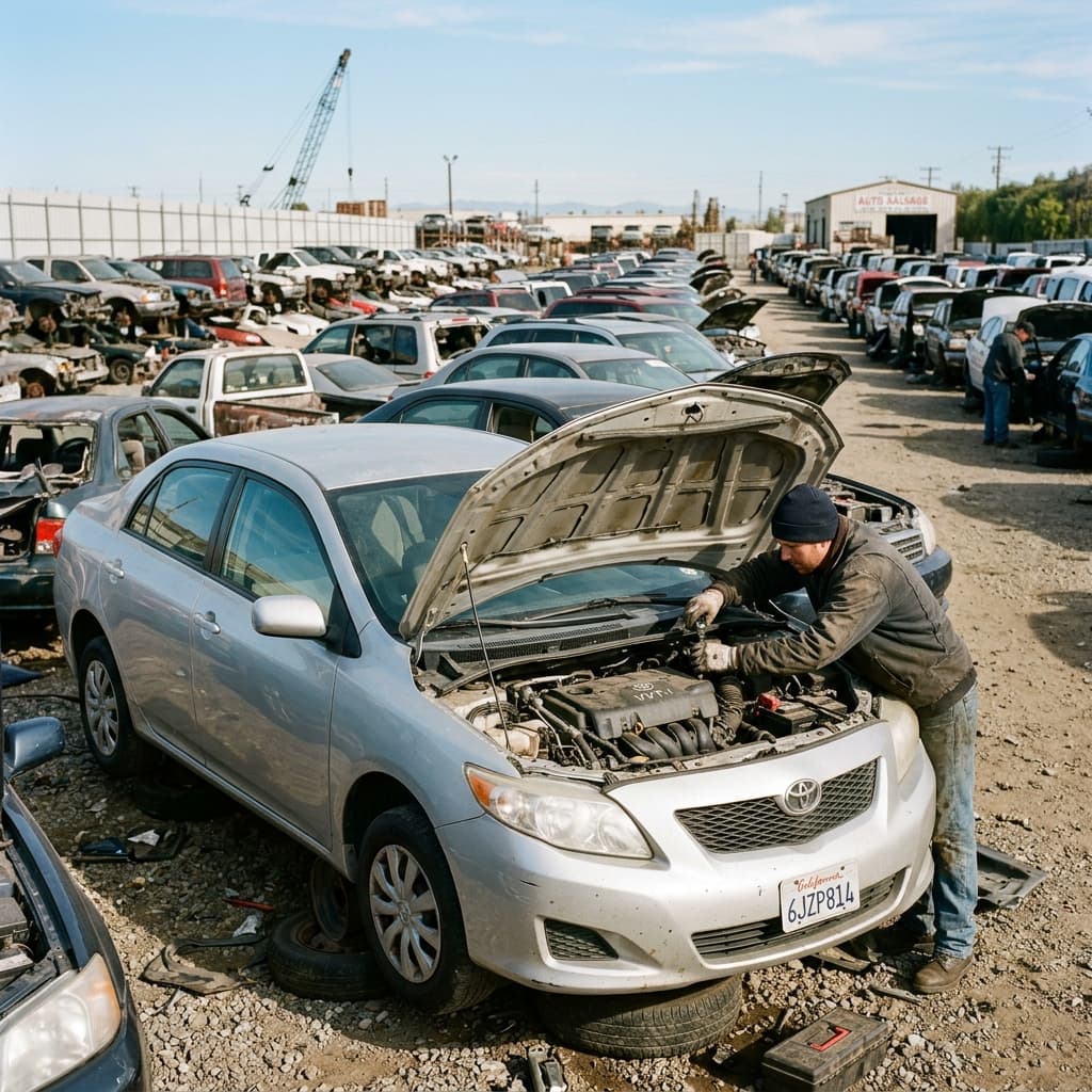 Toyota Corolla Junkyard Parts Guide: Generations, Interchange & What to Pull