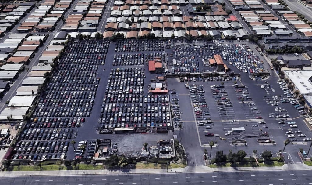 LKQ Pick Your Part – Anaheim California Inventory