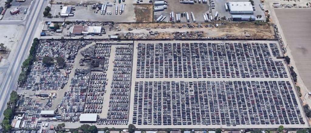 LKQ Pick Your Part – Bakersfield California Inventory