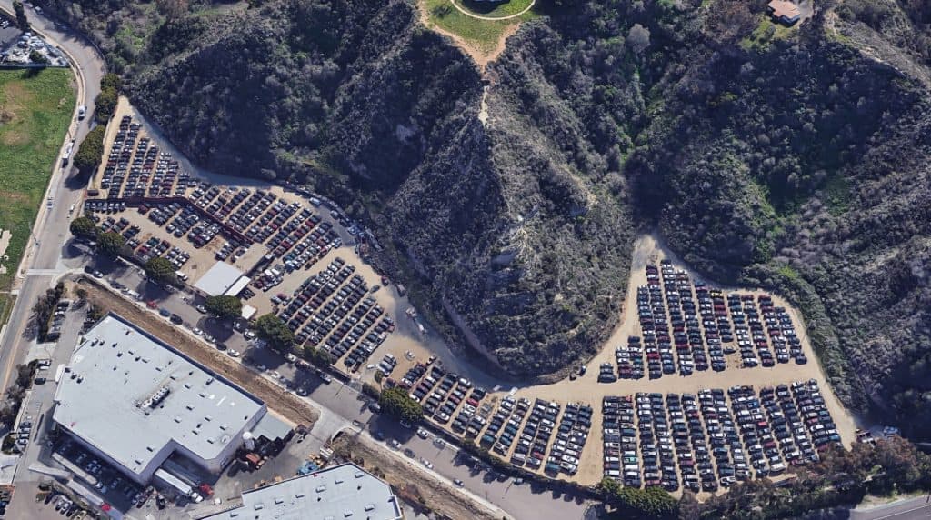 LKQ Pick Your Part – Oceanside California Inventory
