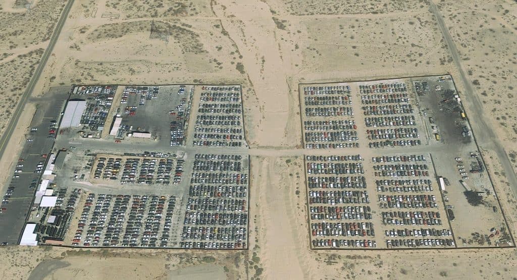 LKQ Pick Your Part – Victorville California Inventory