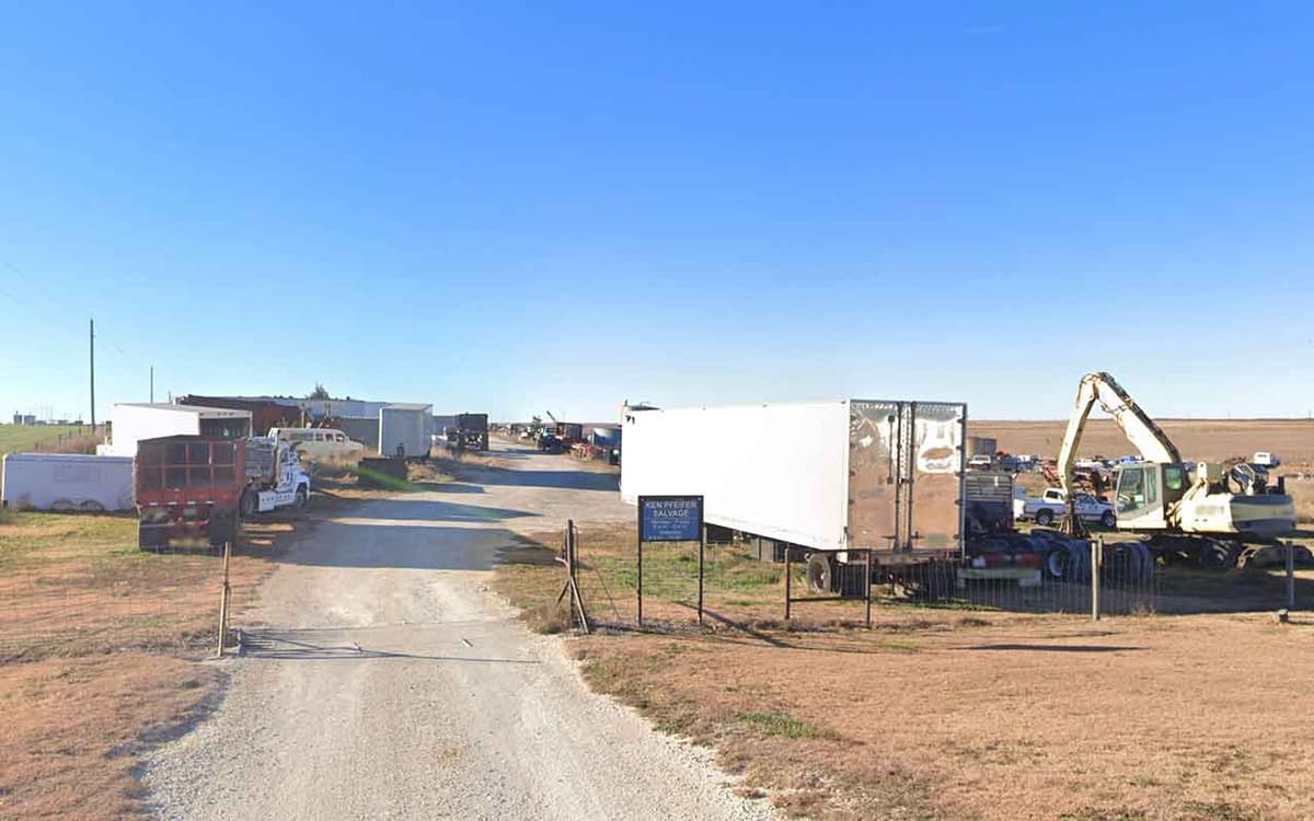 Ken Pfeifer Salvage at 1292 Feedlot Rd B, Hays, KS 67601