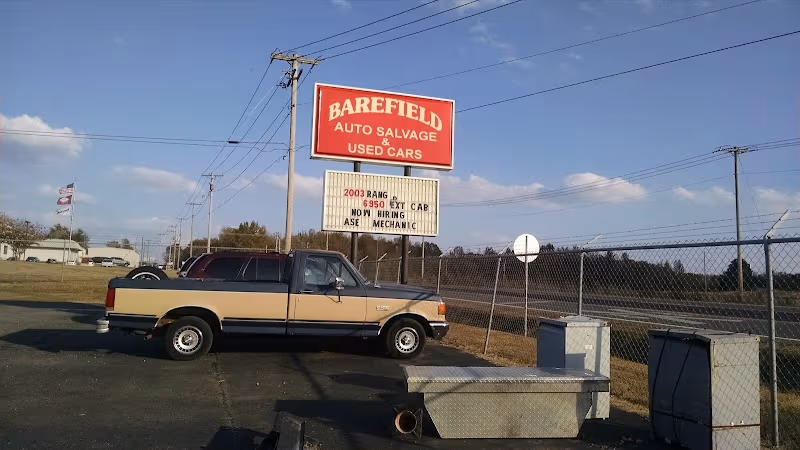 Barefield's Auto Salvage at 3316 Bernice Ave, Russellville, AR 72802