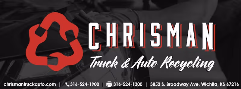 Chrisman's Truck-Auto Salvage at 3852 S Broadway, Wichita, KS 67216