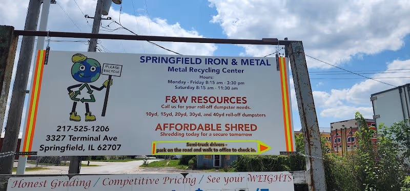 Springfield Iron & Metal Co at 3327 Terminal Ave, Springfield, IL 62707