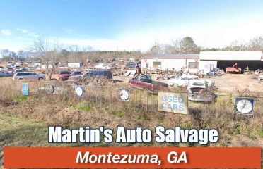 Martin's Auto Salvage at 1255 McKenzie Rd, Montezuma, GA 31063