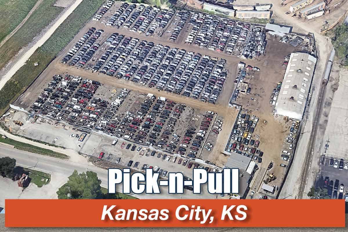 Aerial view of Pick-n-Pull at 1142 S 12th St, Kansas City, KS 66105