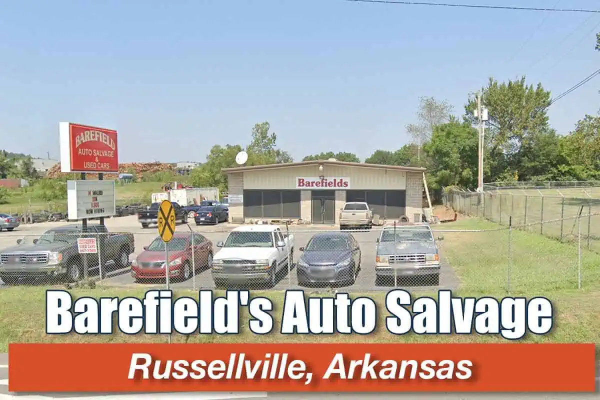 Barefield's Auto Salvage at 3316 Bernice Ave, Russellville, AR 72802