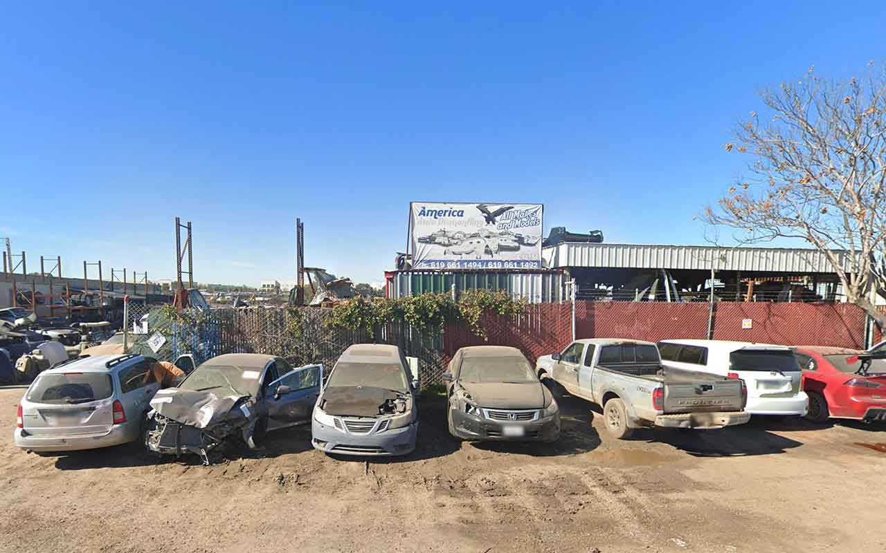America Auto Dismantling at 1305-1419 Heritage Rd, San Diego, CA 92154