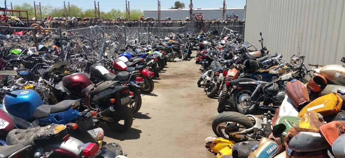 Bob's Used Motorcycle Parts at 1325 E Elwood St, Phoenix, AZ 85040