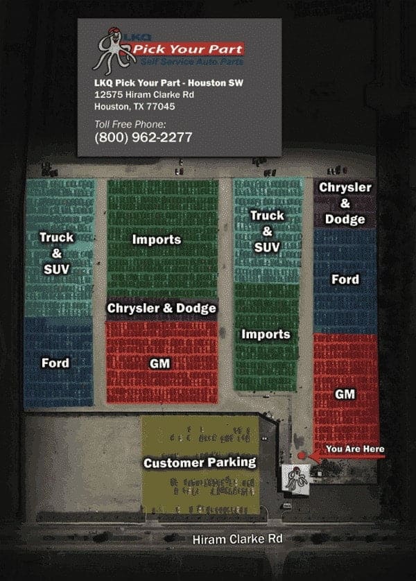LKQ-Pick-Your-Part-Houston-SW-yard-map