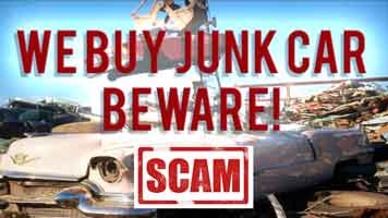 junk cars scams salvage yards near me