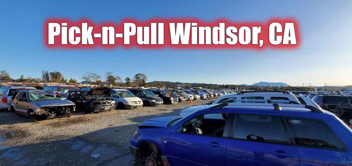 Pick-n-Pull Junkyard at 10475 Old Redwood Hwy, Windsor, CA 95492