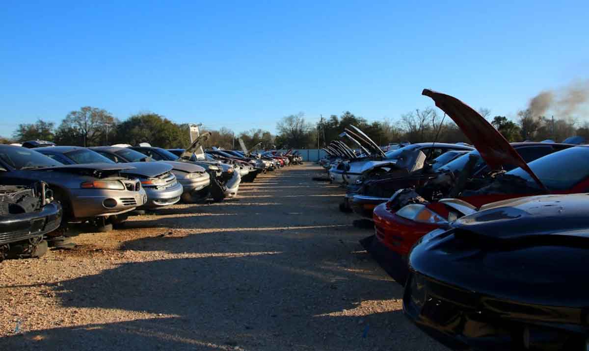 BYOT Auto Parts Wrecking Yard in Beaumont, TX at 7516 Shady Ln, Beaumont, TX 77713