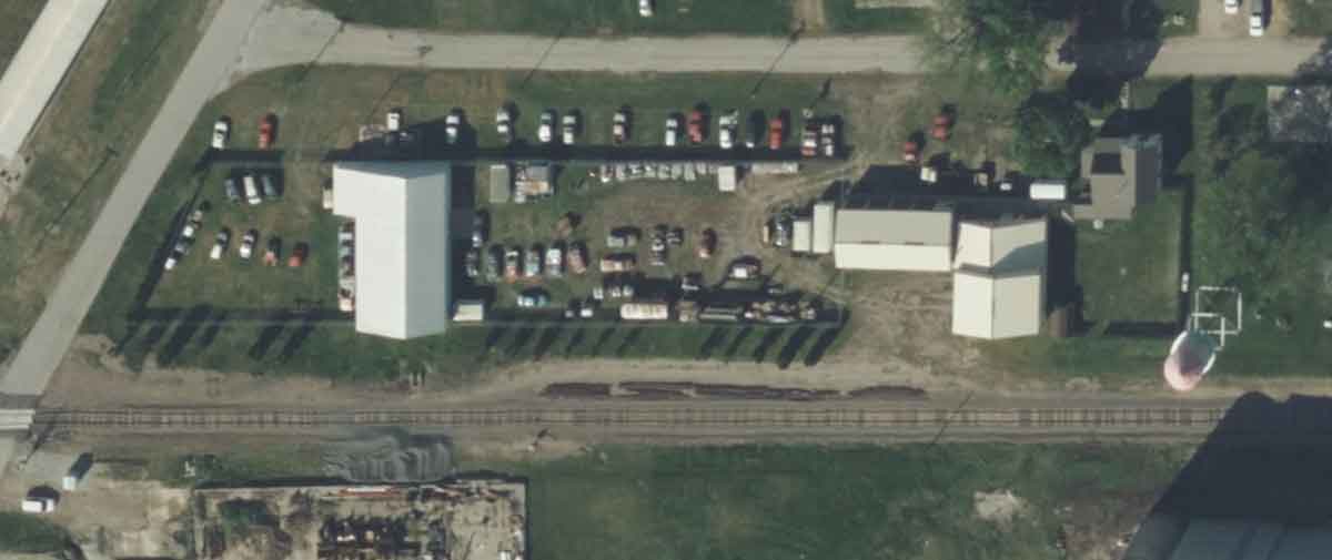 Barker Enterprises & Salvage Yard at 121 S Mill St, Gilman, IA 50106