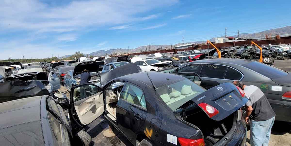 LKQ Pick Your Part – SUN VALLEY Junk cars at 11201 Pendleton Sun Valley, California 91352