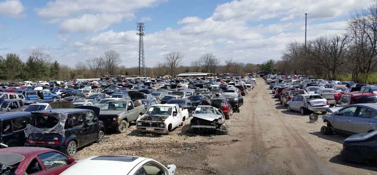 Gonzalez Auto Parts Junkyard at 520 N Raceway Rd, Indianapolis, IN 46234