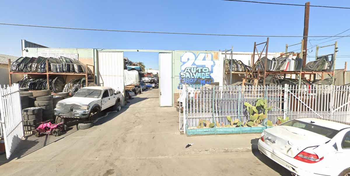 24 Auto Salvage at 1807 E M St, Wilmington, CA 90744