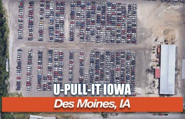 U-Pull-It Used auto parts store at 1600 NE 44th Ave, Des Moines, IA 50313