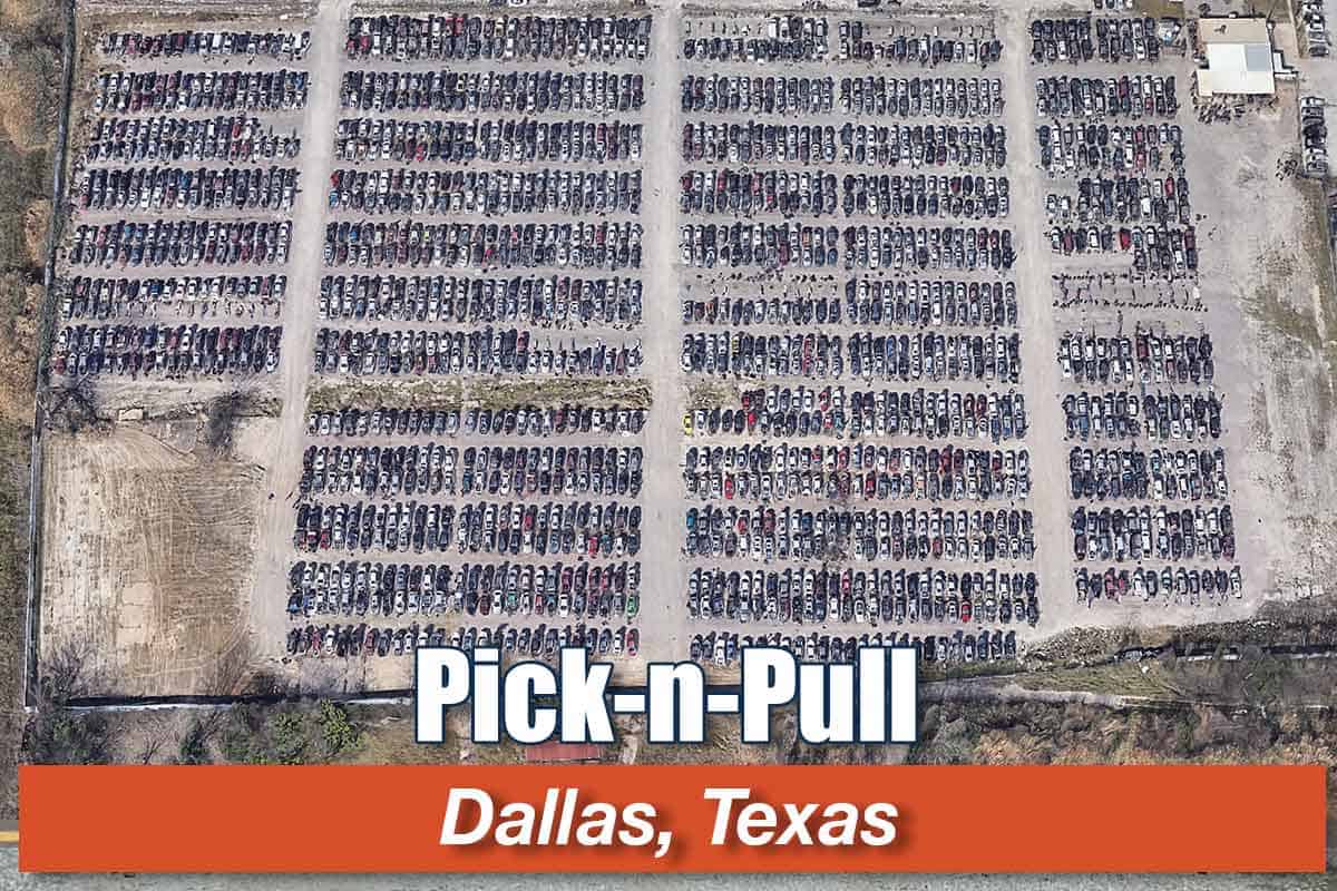 Aerial view of Pick-n-Pull at 8835 S Central Expy, Dallas, TX 75241