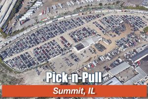 Aerial view of Pick-n-Pull Used auto parts store at 7800 W 61st Pl