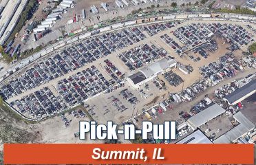 Aerial view of Pick-n-Pull Used auto parts store at 7800 W 61st Pl