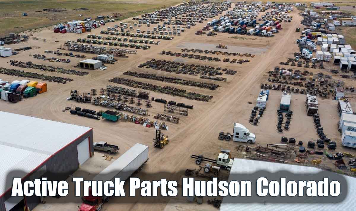 Active Truck Parts Yard at 19640 Co Rd 28, Hudson, CO 80642