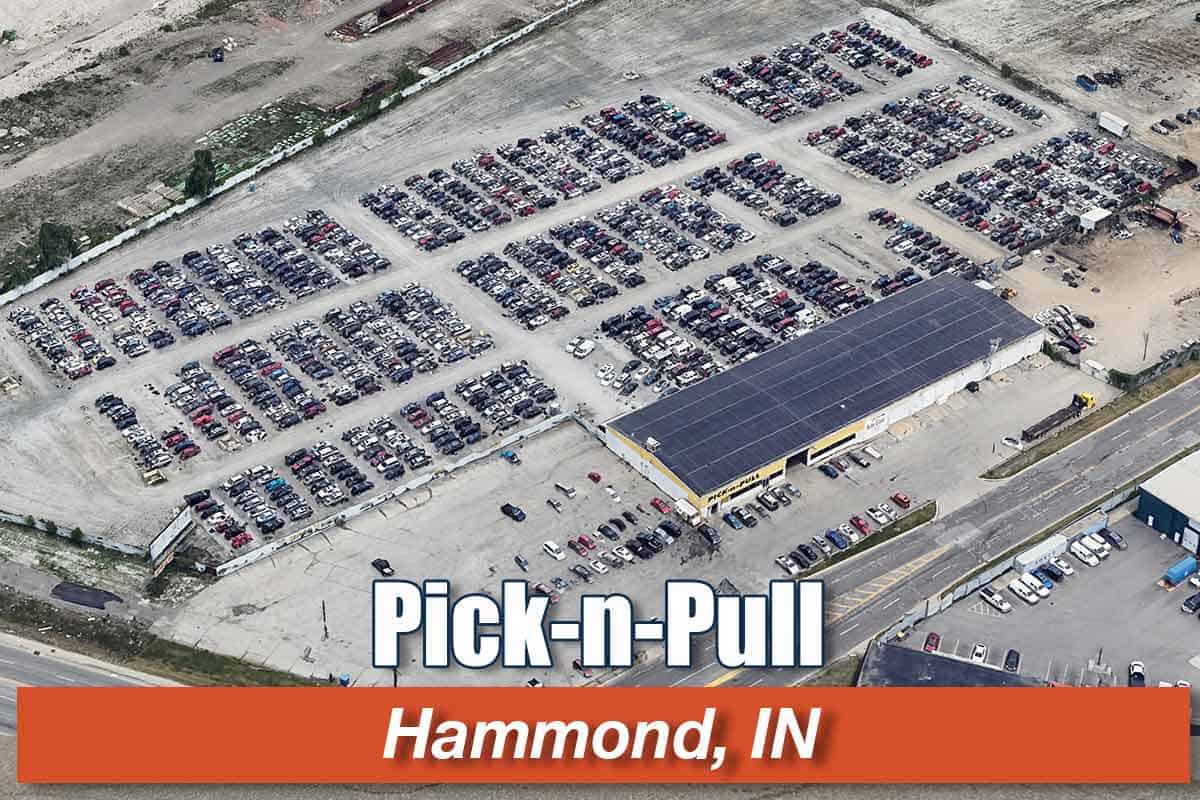 Aerial View of Pick-n-Pull at 2015 Summer St, Hammond, IN 46320