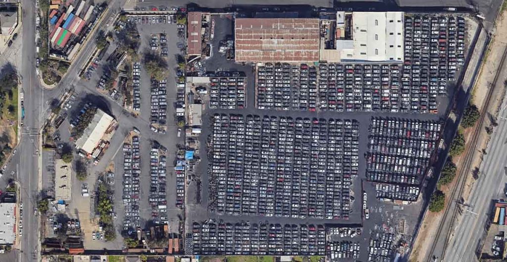 LKQ Pick Your Part Wilmington California Junk Cars Inventory