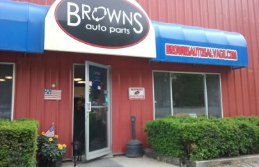 Brown's Auto Salvage Auto parts store at 170 Depot Terrace