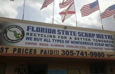 Florida State Scrap Metal Recycling center at 10608 SW 184th Terrace