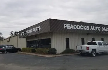 Peacock's Auto Salvage Salvage yard at 919 GA-49