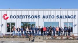 Robertson's Auto Salvage at 2680 Cranberry Hwy, Wareham, MA 02571