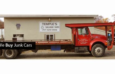 Temple's Salvage Yard Salvage yard at 2681 Noble Rd