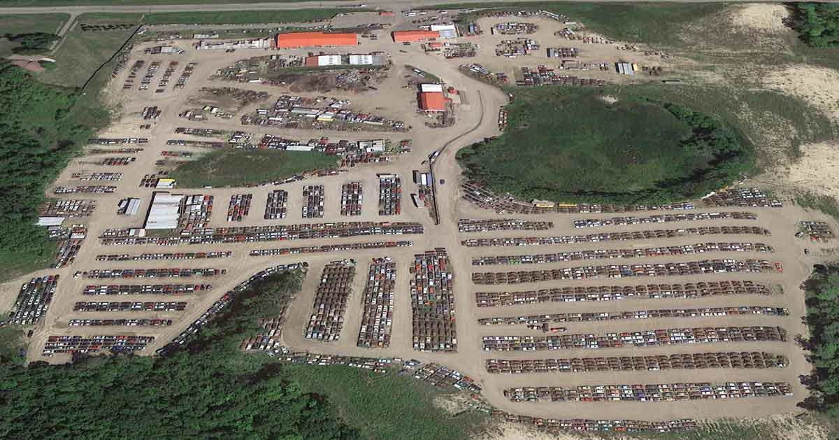 Biggest Junkyard in The USA French Lake Auto Parts