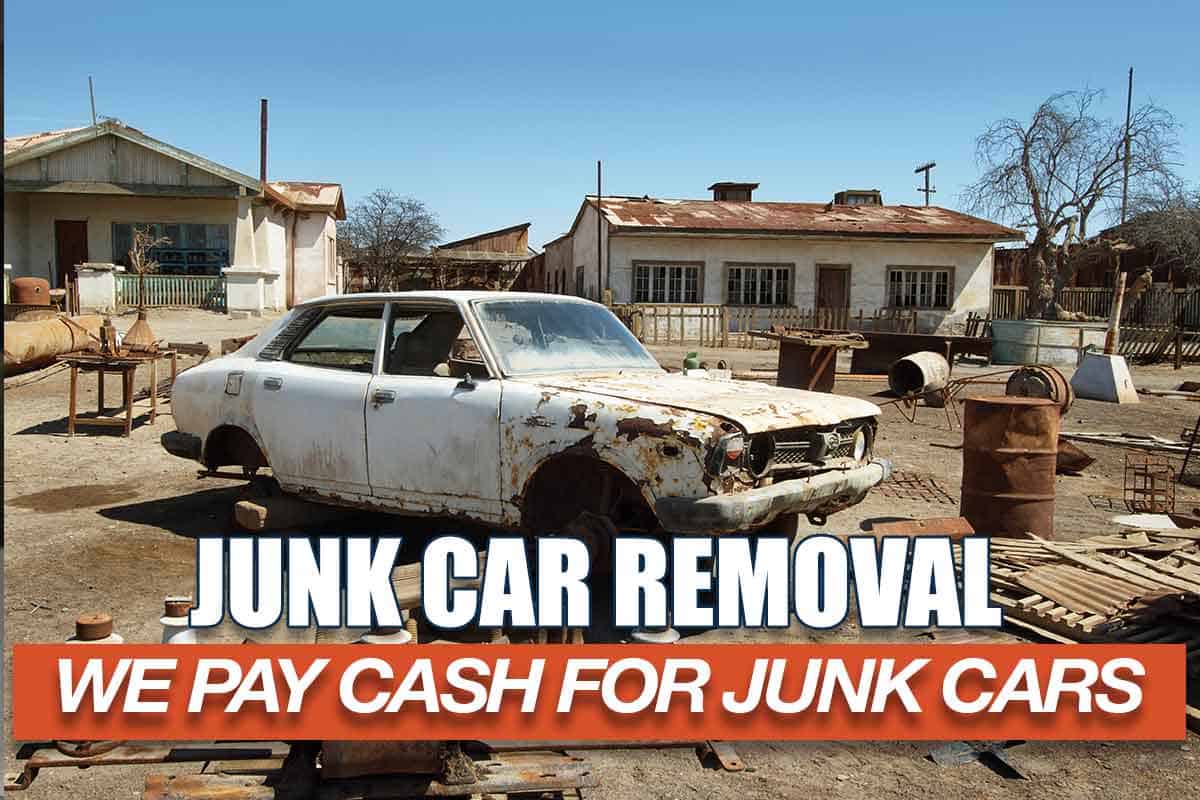Junk car removal services, we pay cash for junk cars
