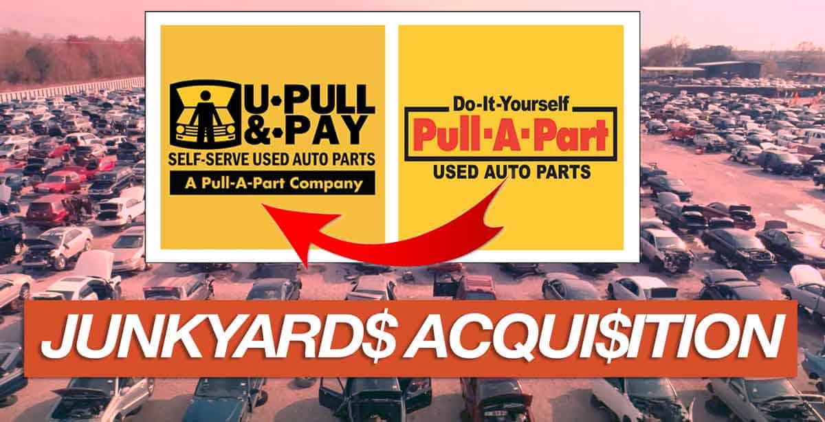 U PULL AND PAY IS NOW PULL A PART