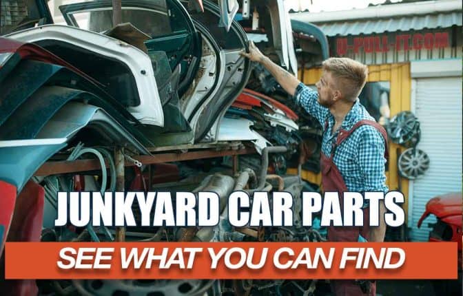 Auto Parts You Can Find at a Junkyard and Other Essential Car Part Gems