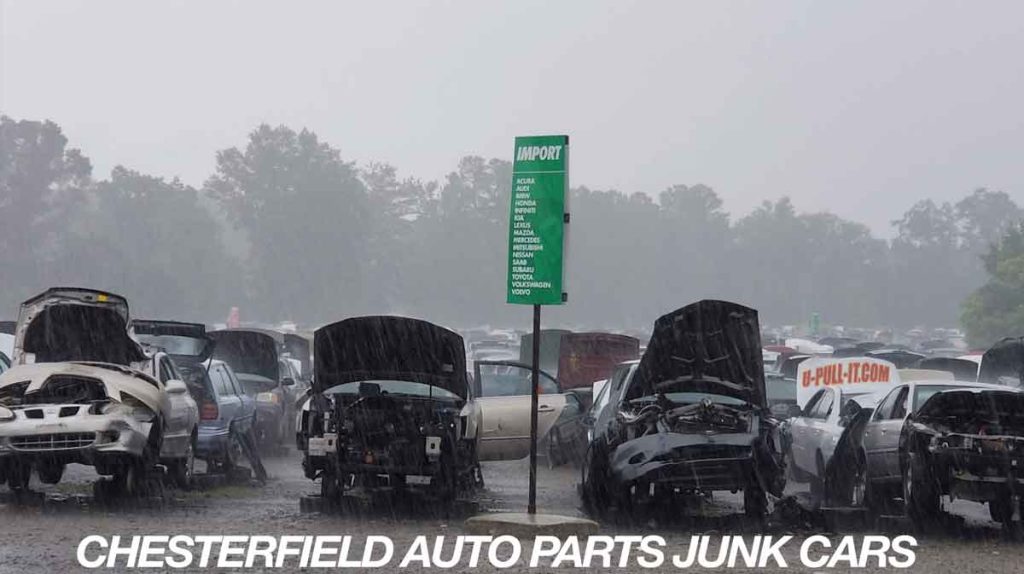 Chesterfield Auto Parts Inventory Of Junk Cars