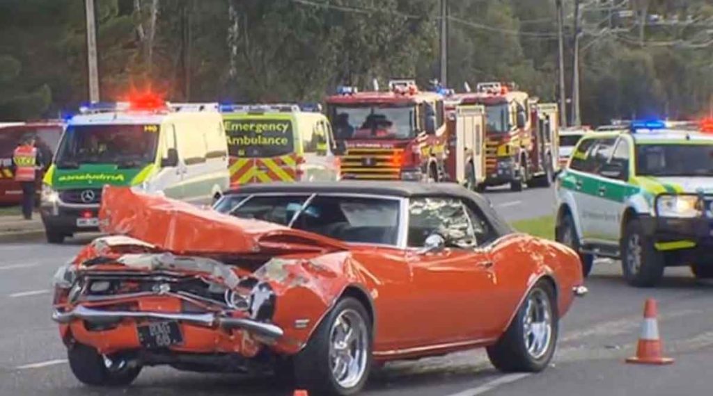Muscle cars accidents are very bad