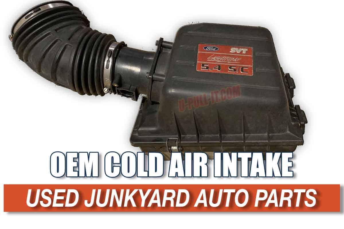 OEM Cold Air Intake Systems for Your Vehicle at a Junkyard