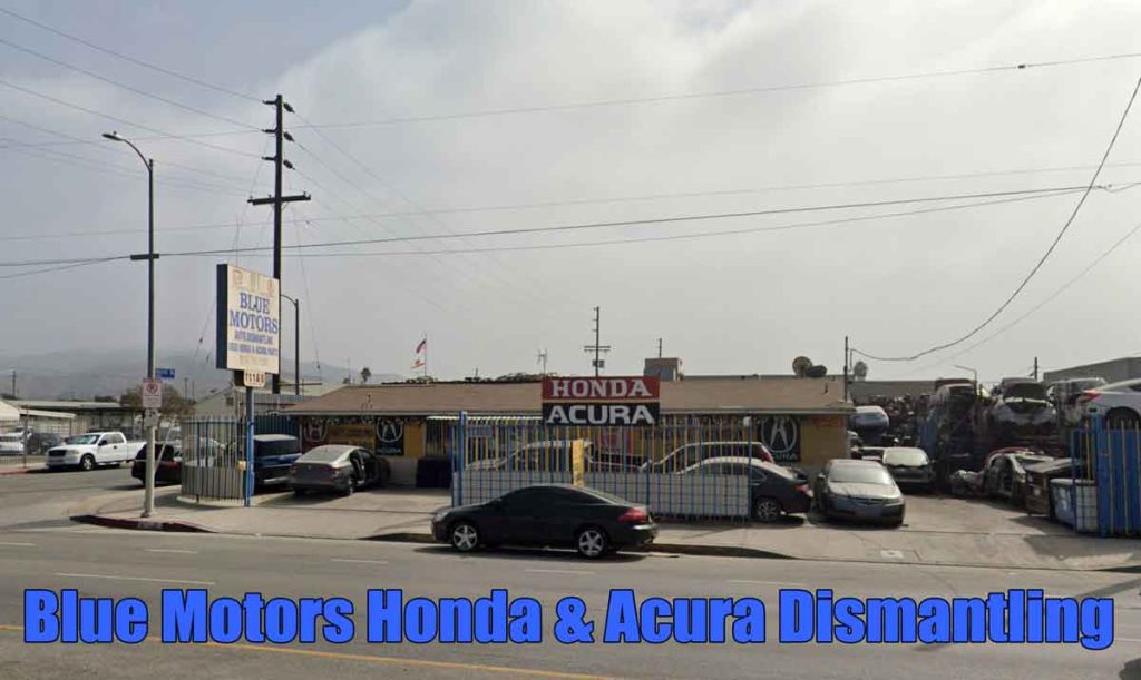 Blue Motors Honda & Acura Dismantling