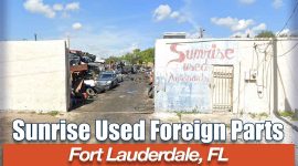 Sunrise Used Foreign Parts Inc at 977 NW 19th Ave, Fort Lauderdale, FL 33311