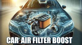 CAR ENGINE AIR FILTER PERFORMANCE BOOST