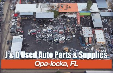 J & D Used Auto Parts & Supplies at 3391 NW 127th St, Opa-locka, FL 33054