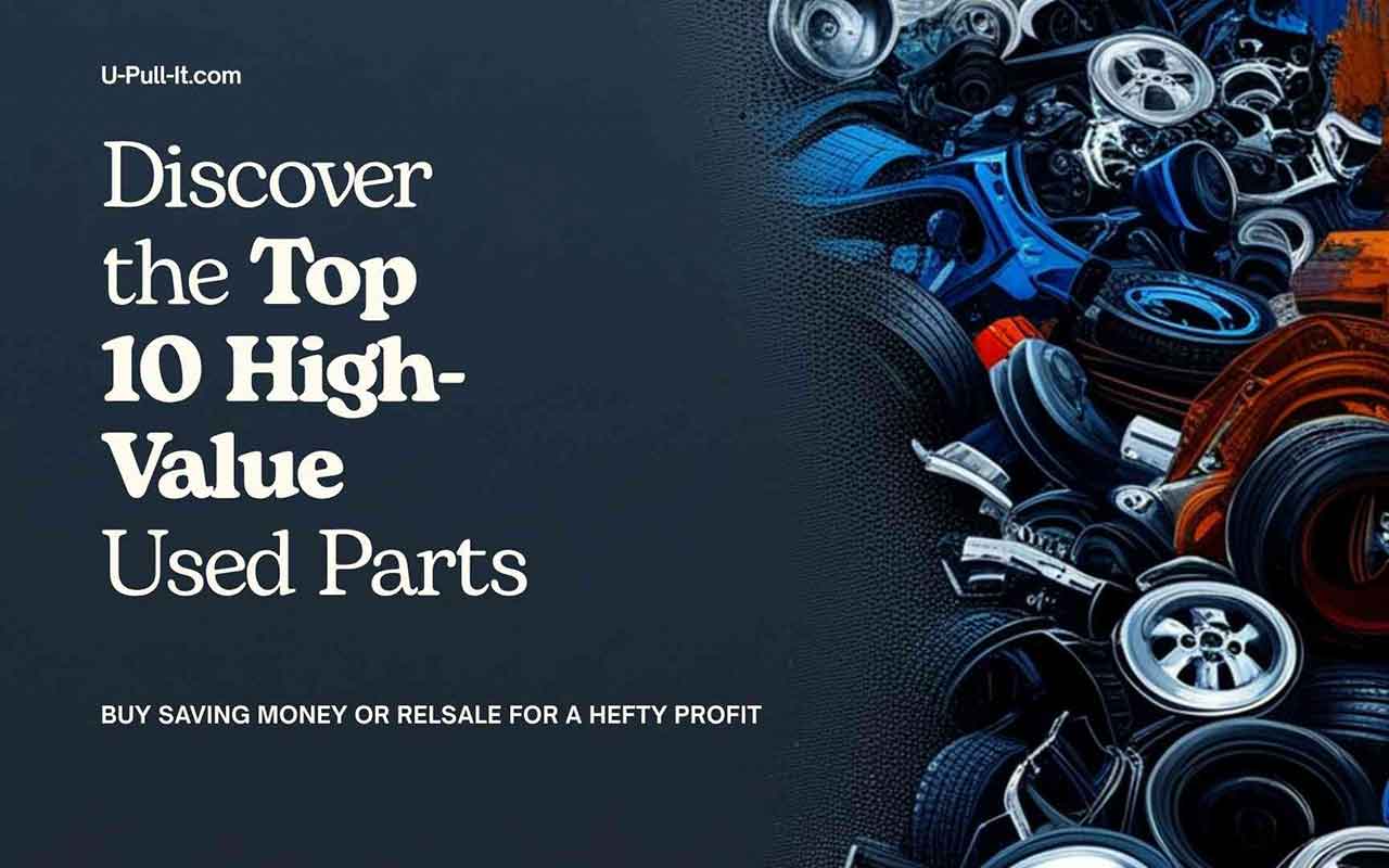 Top 10 High-Value Used Auto Parts You Can Always Find in Junkyards